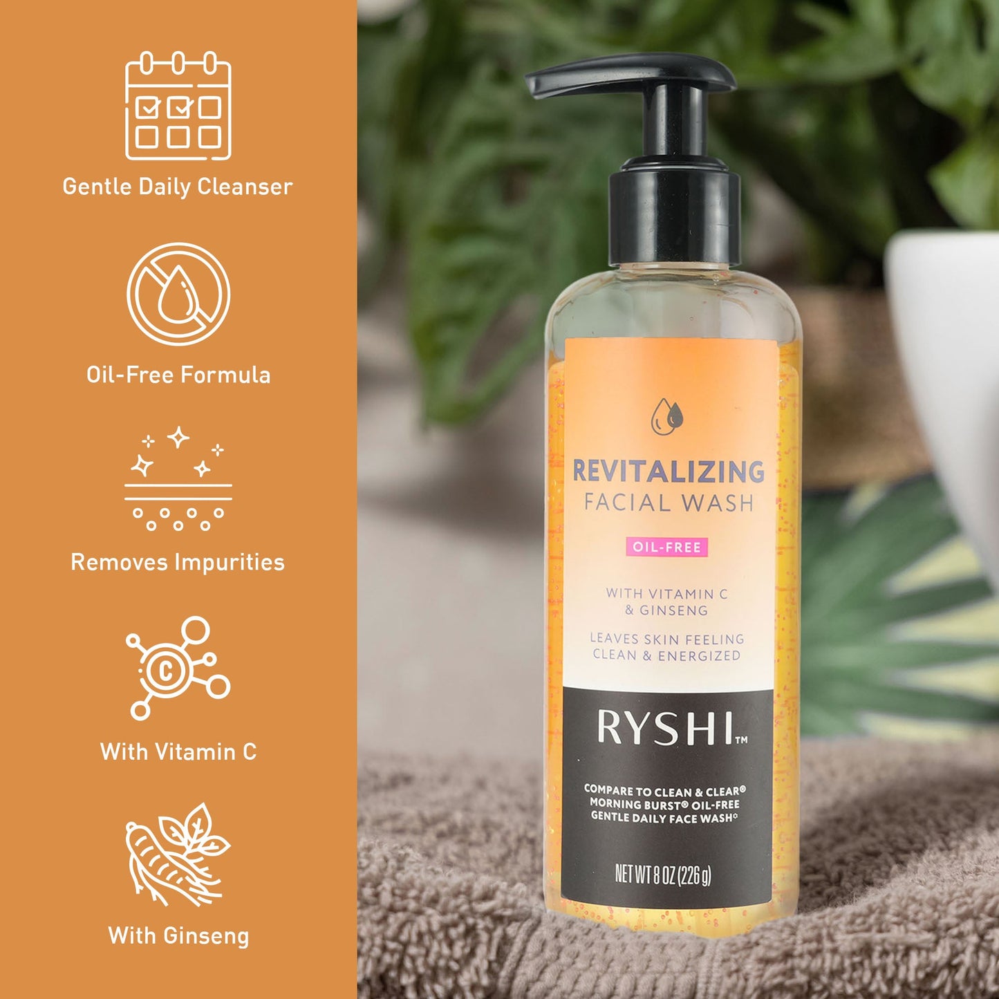 Clear & Radiant Skin Bundle: Acne Foaming Wash + Revitalizing Facial Wash