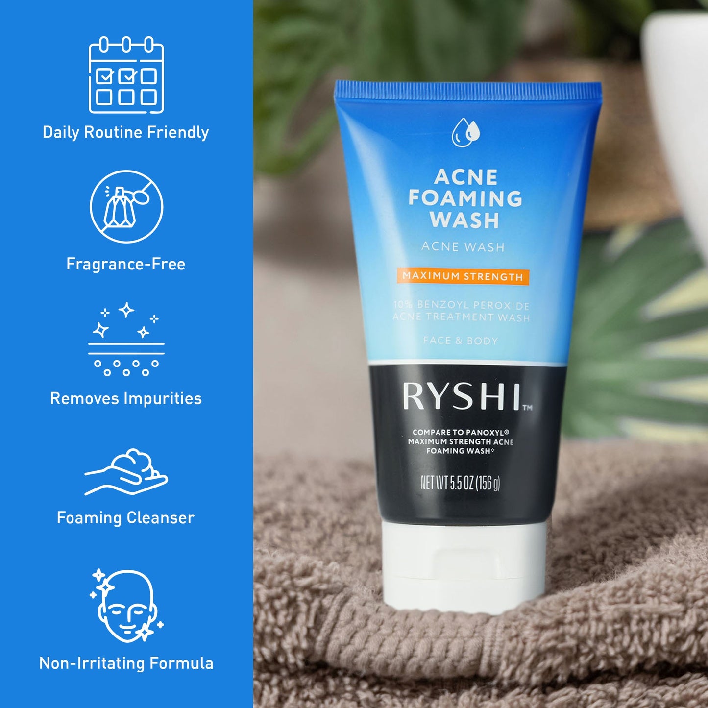 Clear & Radiant Skin Bundle: Acne Foaming Wash + Revitalizing Facial Wash