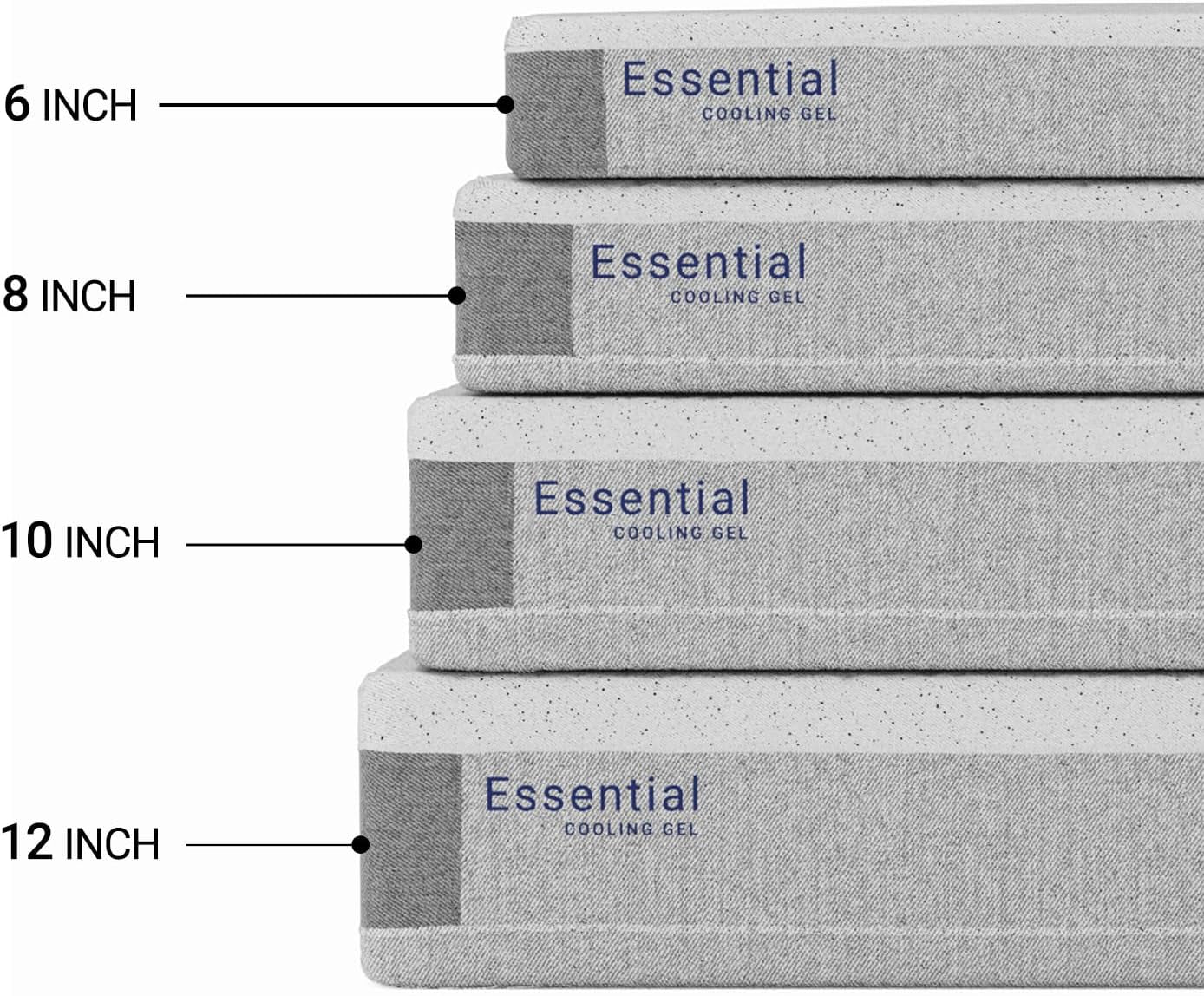 Cooling Gel Memory Foam Mattress For Ultimate Sleep Comfort