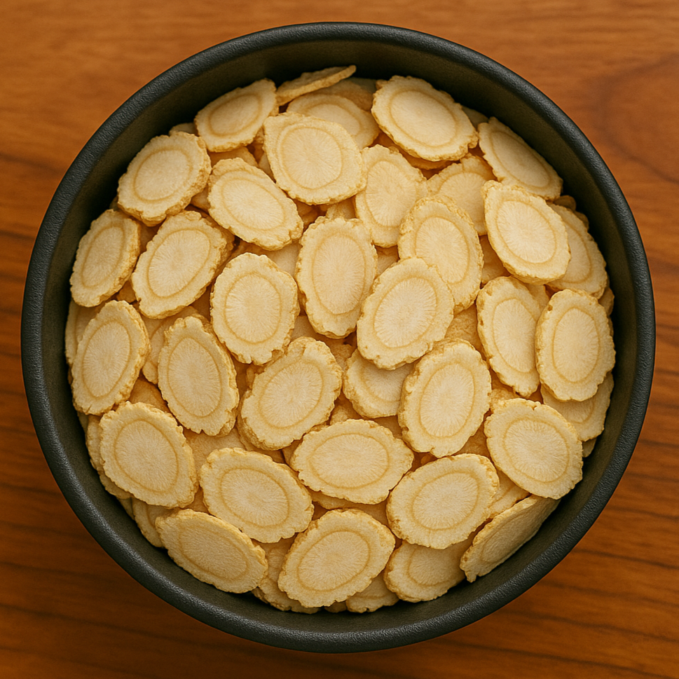American Ginseng Root Slice (Panax Quinquefolius)