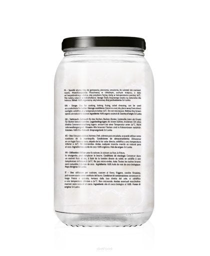 Diet-Food BIO COCONUT OIL EXTRA VIRGIN