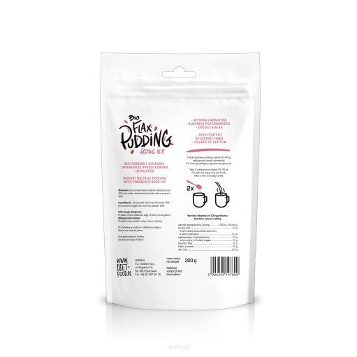 Bio Flaxseed Pudding Wild Rose