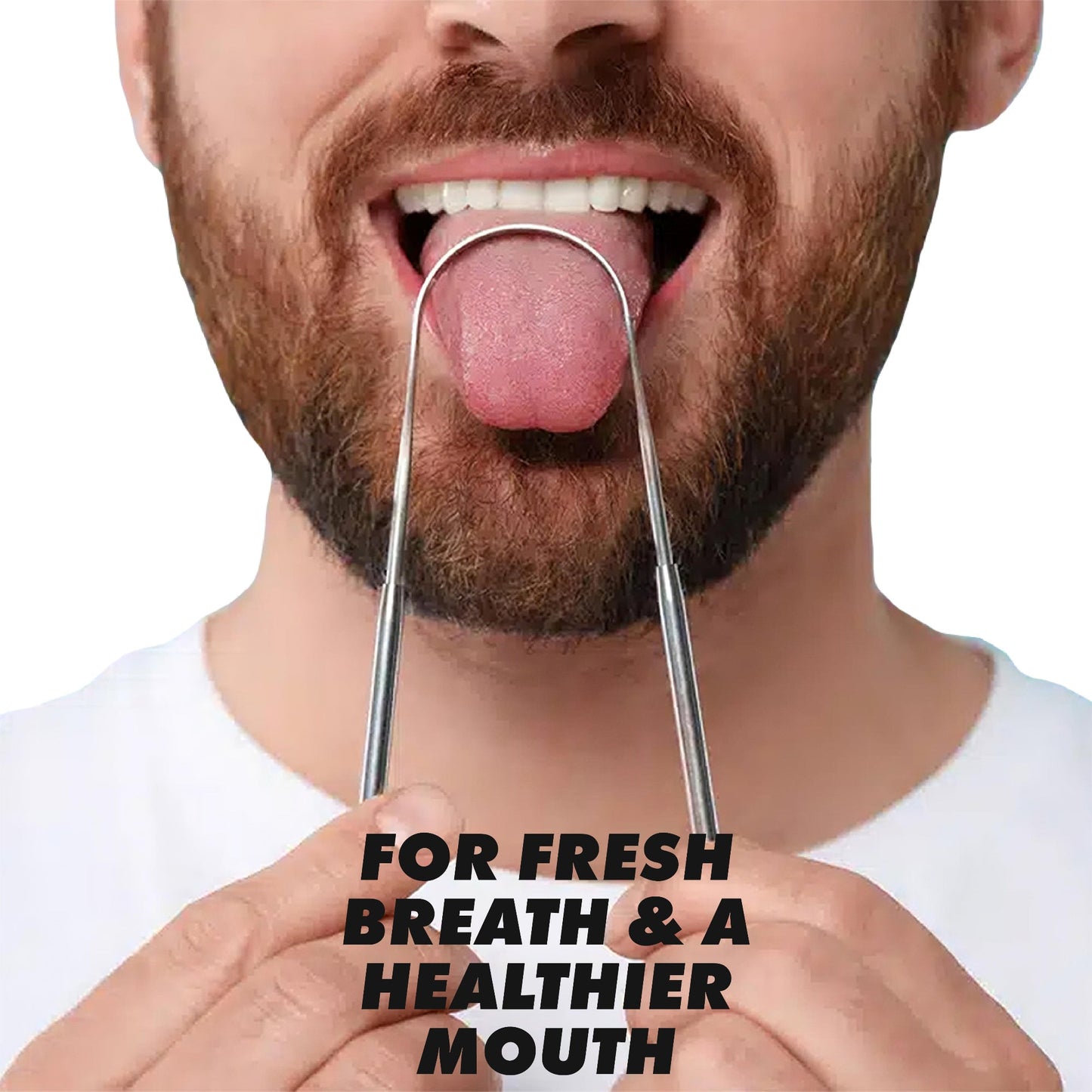 Complete Oral Care Bundle: Rechargeable Toothbrush, Water Flosser & Tongue Scraper