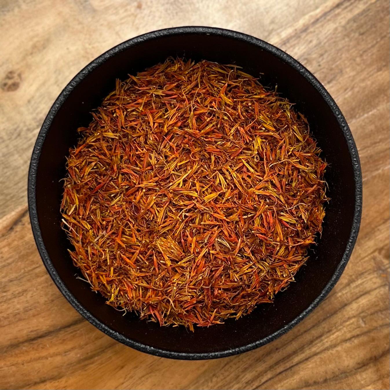 Safflower Petals (Carthamus Tinctorius)