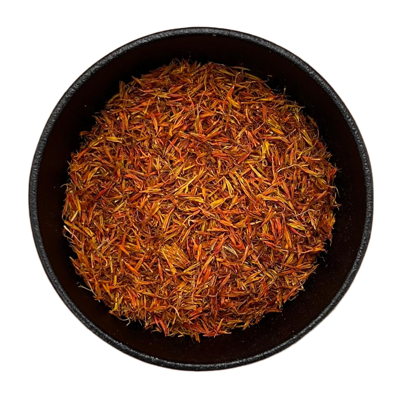 Safflower Petals (Carthamus Tinctorius)