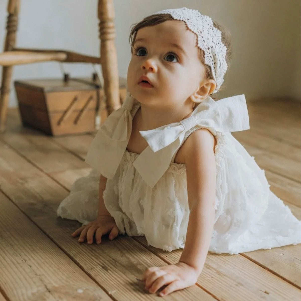 Summer Hot Selling Baby Kids Girls Sleeveless Flowers Jacquard Pattern Princess Dress