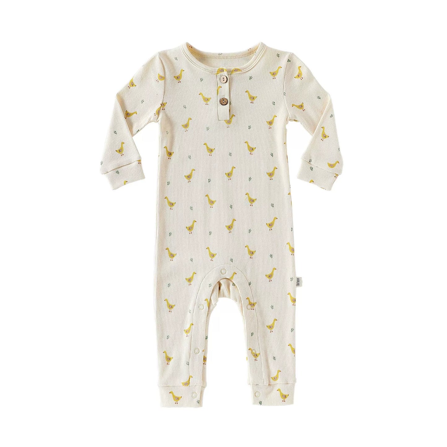 Autumn Arrival Baby Unisex Long Sleeves Casual Animals Pattern Rompers