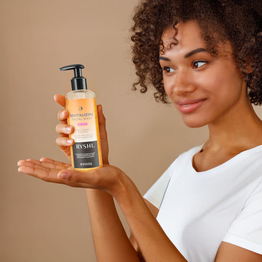 Clear & Radiant Skin Bundle: Acne Foaming Wash + Revitalizing Facial Wash