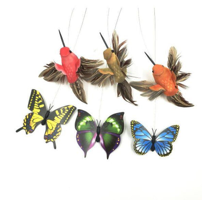 Electric Enchanting Rotating Flower Pet Toy