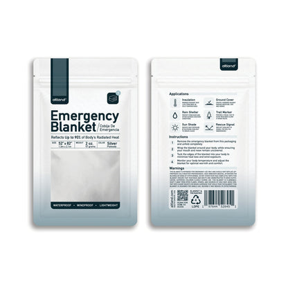 6 Pack of Emergency Blankets