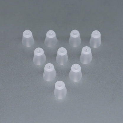Hearing Aid Ear Piece Bell Shape Domes 10-Pack Comfortable PSAP Kit Ear Tips Invisible