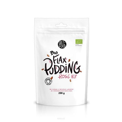 Bio Flaxseed Pudding Wild Rose