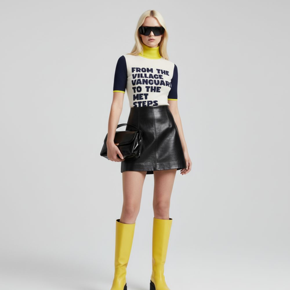 CHRONICLES Fitted Top BYMANYC ® New York-1