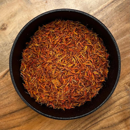 Safflower Petals (Carthamus Tinctorius)
