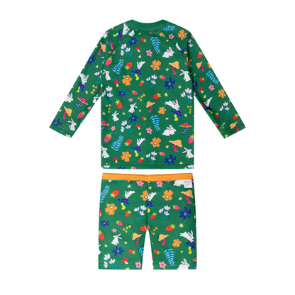 The 'Forest Bunny' 2-Piece Swim Set