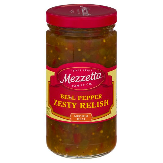 Mezzetta Express Deli-Style Zesty Bell Pepper Relish (6x12Oz)-0