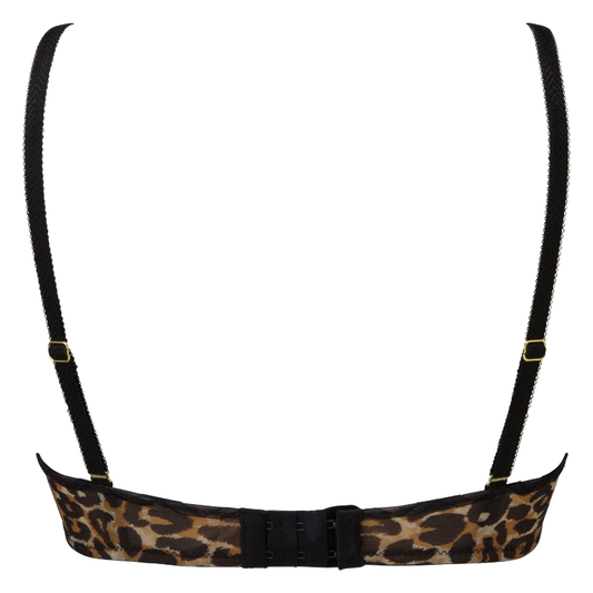 Gossard Glossies Leopard Print Sheer Bra