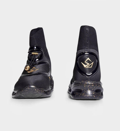 Final Vault – Luxe Cushioned Women's High Tops Blackout (Retired Collectible)