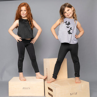 Butterflies Gray Tank