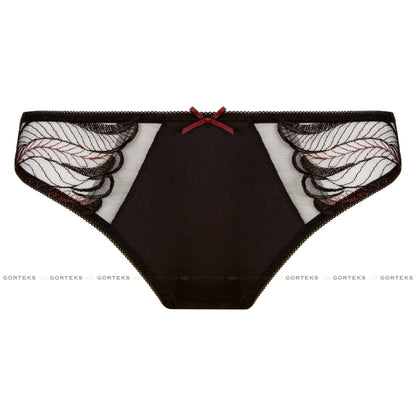 Semi Sheer Lace Thong Panty Gorteks Salve
